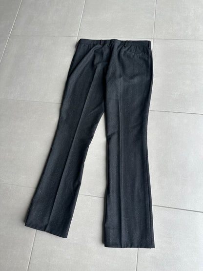 Dior Homme AW06 “These grey days” Pinstripe bootcut trousers