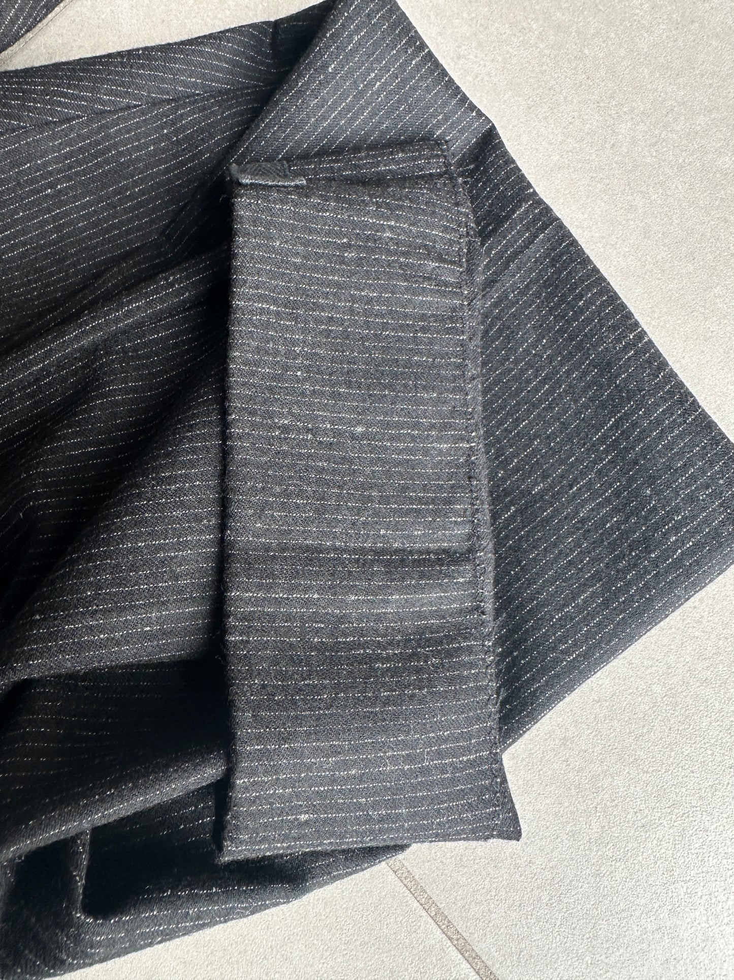 Dior Homme AW06 “These grey days” Pinstripe bootcut trousers
