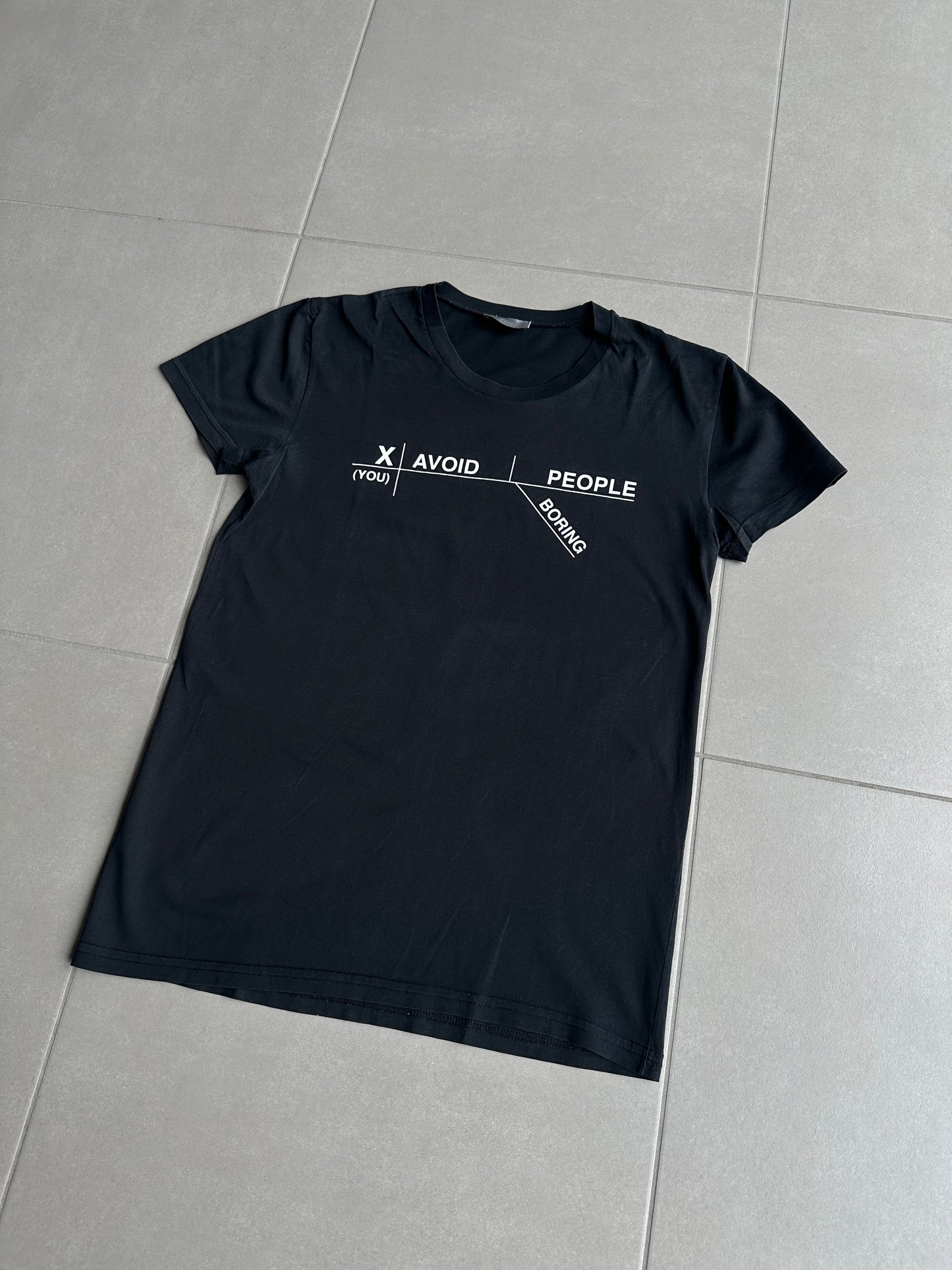 Dior Homme SS10 Avoid boring people T-shirt