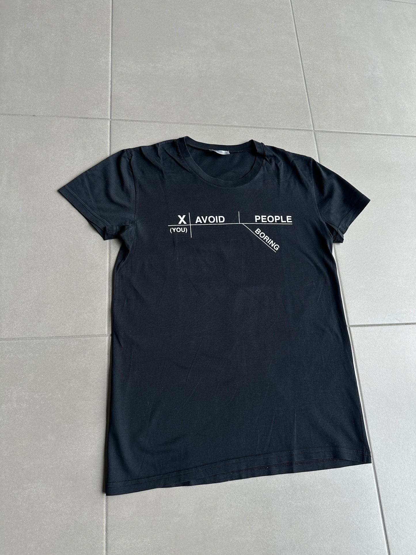 Dior Homme SS10 Avoid boring people T-shirt