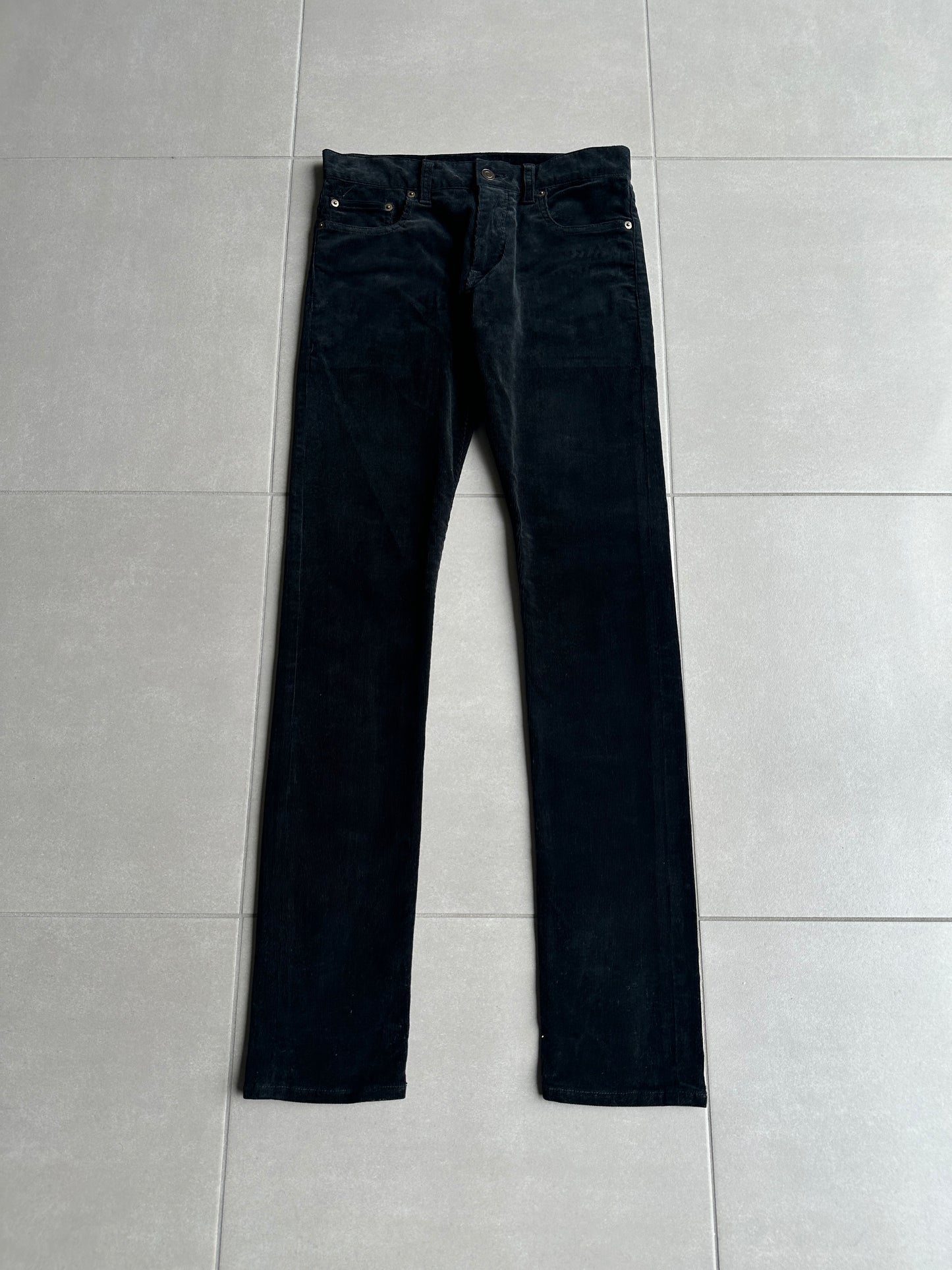 Saint Laurent Paris AW13 sample corduroy D01 Trousers