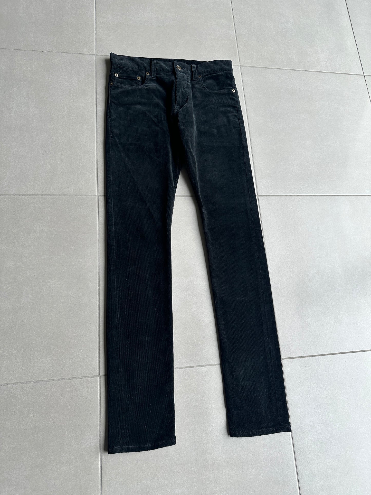 Saint Laurent Paris AW13 sample corduroy D01 Trousers