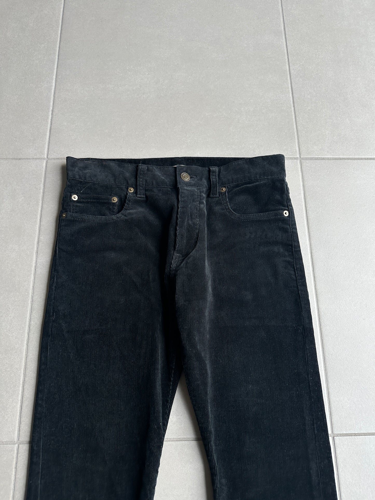 Saint Laurent Paris AW13 sample corduroy D01 Trousers