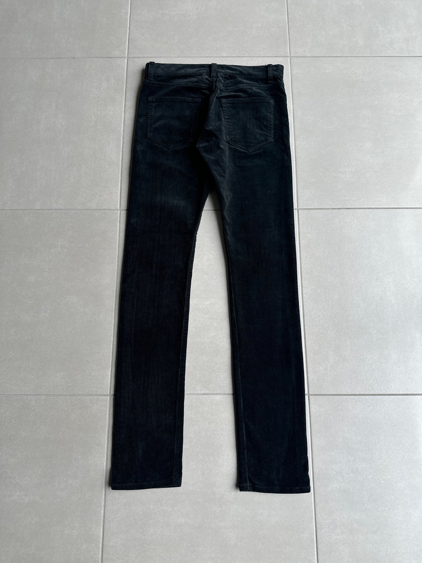 Saint Laurent Paris AW13 sample corduroy D01 Trousers
