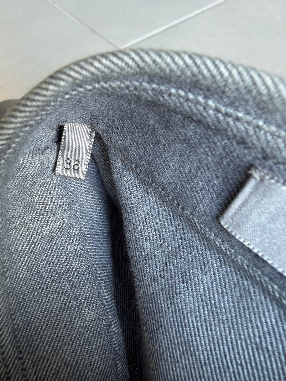Dior Homme AW06 "These grey days" Paneled shirt