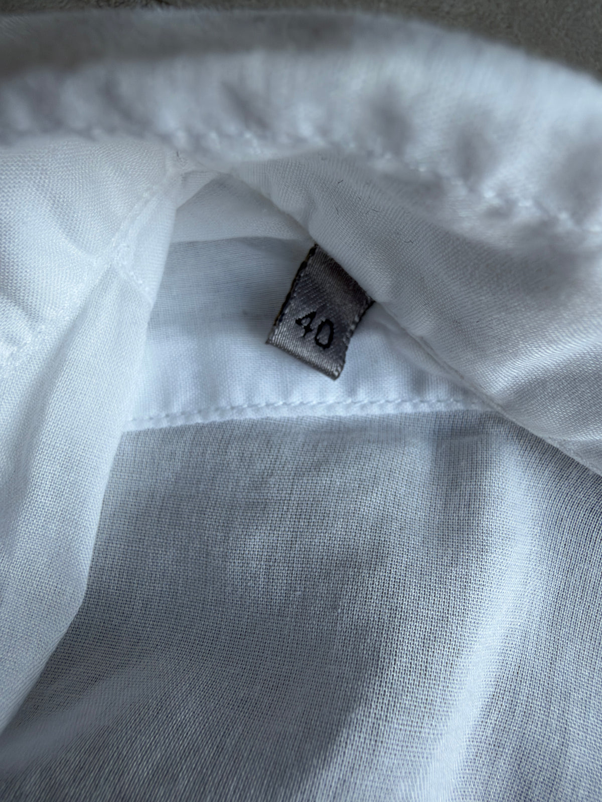 Dior Homme SS02 "Red/Boys don't cry' V-neck shirt