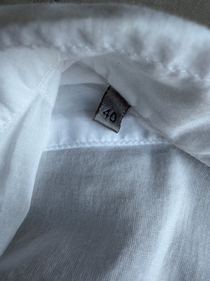 Dior Homme SS02 "Red/Boys don't cry' V-neck shirt