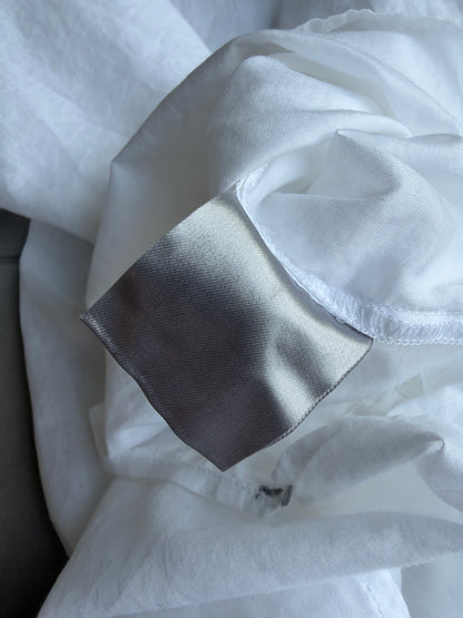 Dior Homme SS02 "Red/Boys don't cry' V-neck shirt