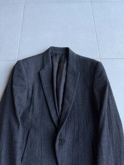 Rick Owens AW12 "MOUNTAIN" textured cropped blazer