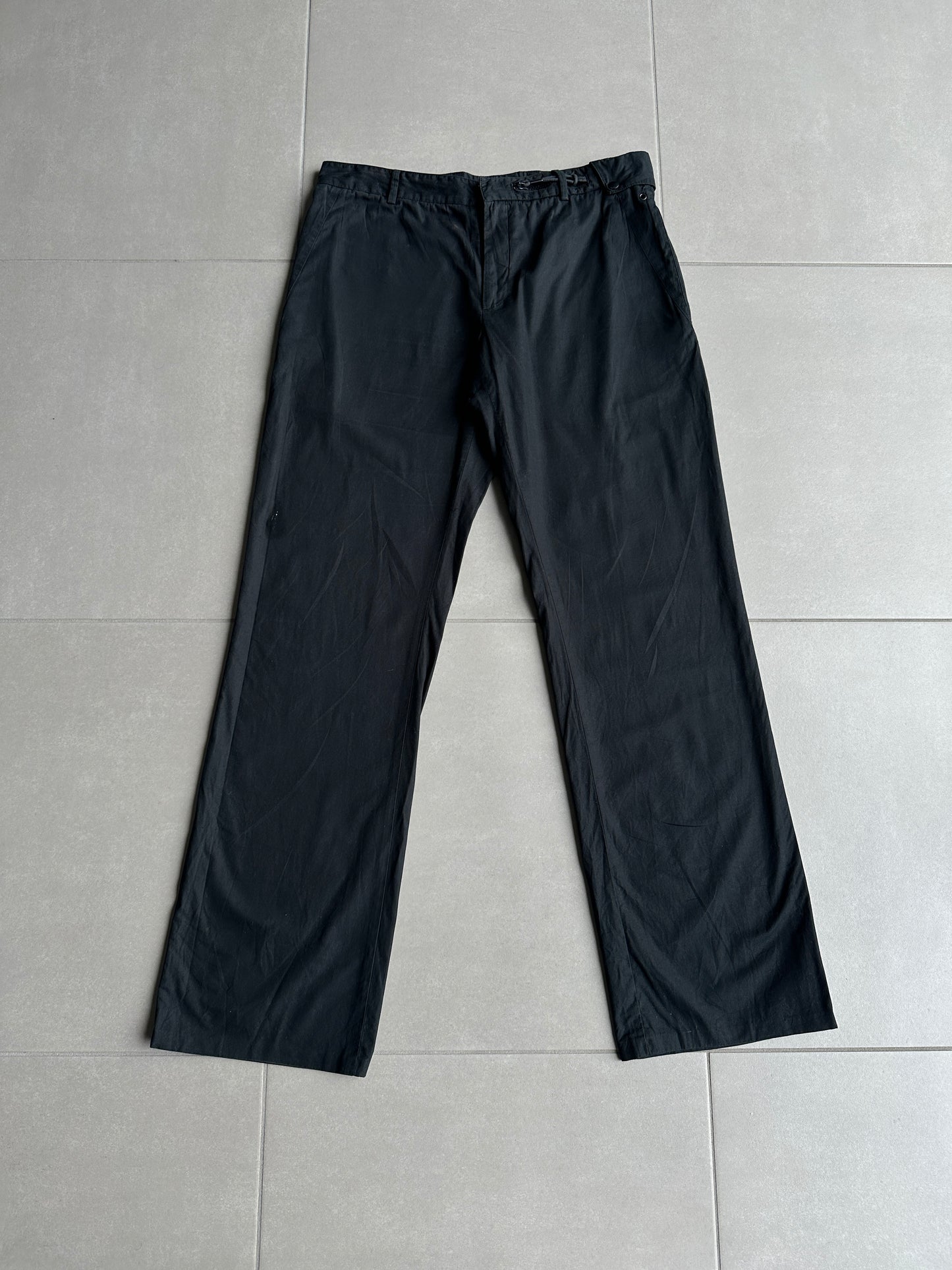 Dior Homme SS04 “strip” multi-pocket/cargo trousers