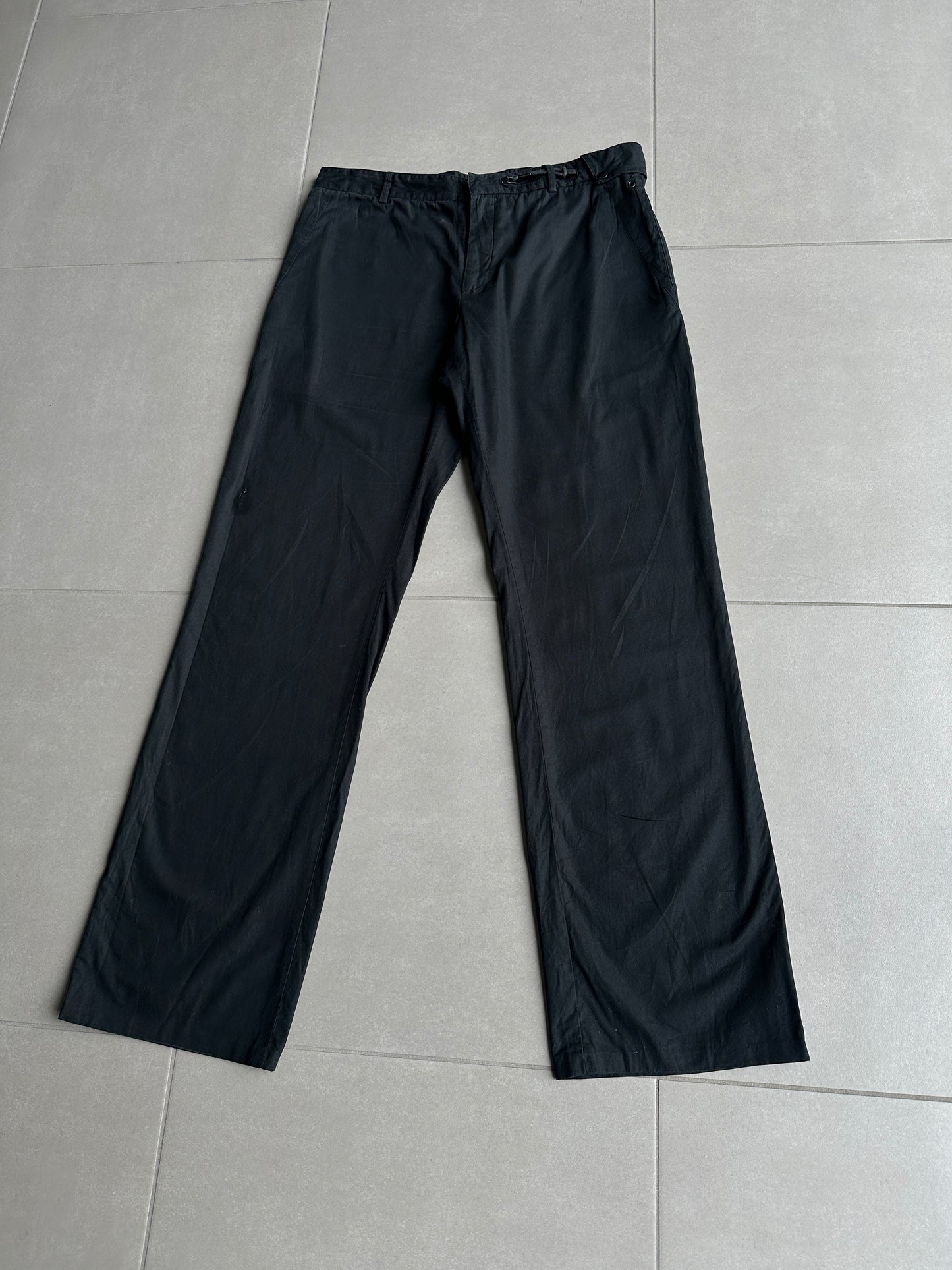 Dior Homme SS04 “strip” multi-pocket/cargo trousers