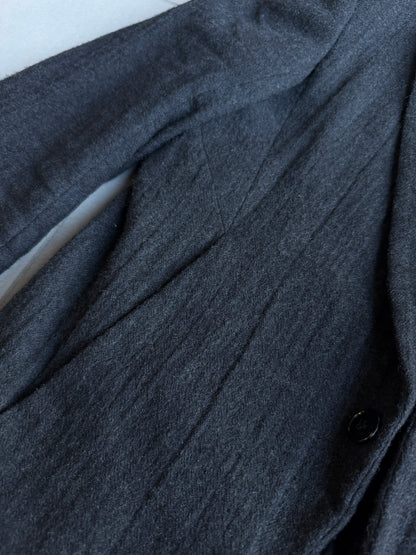 Rick Owens AW12 "MOUNTAIN" textured cropped blazer