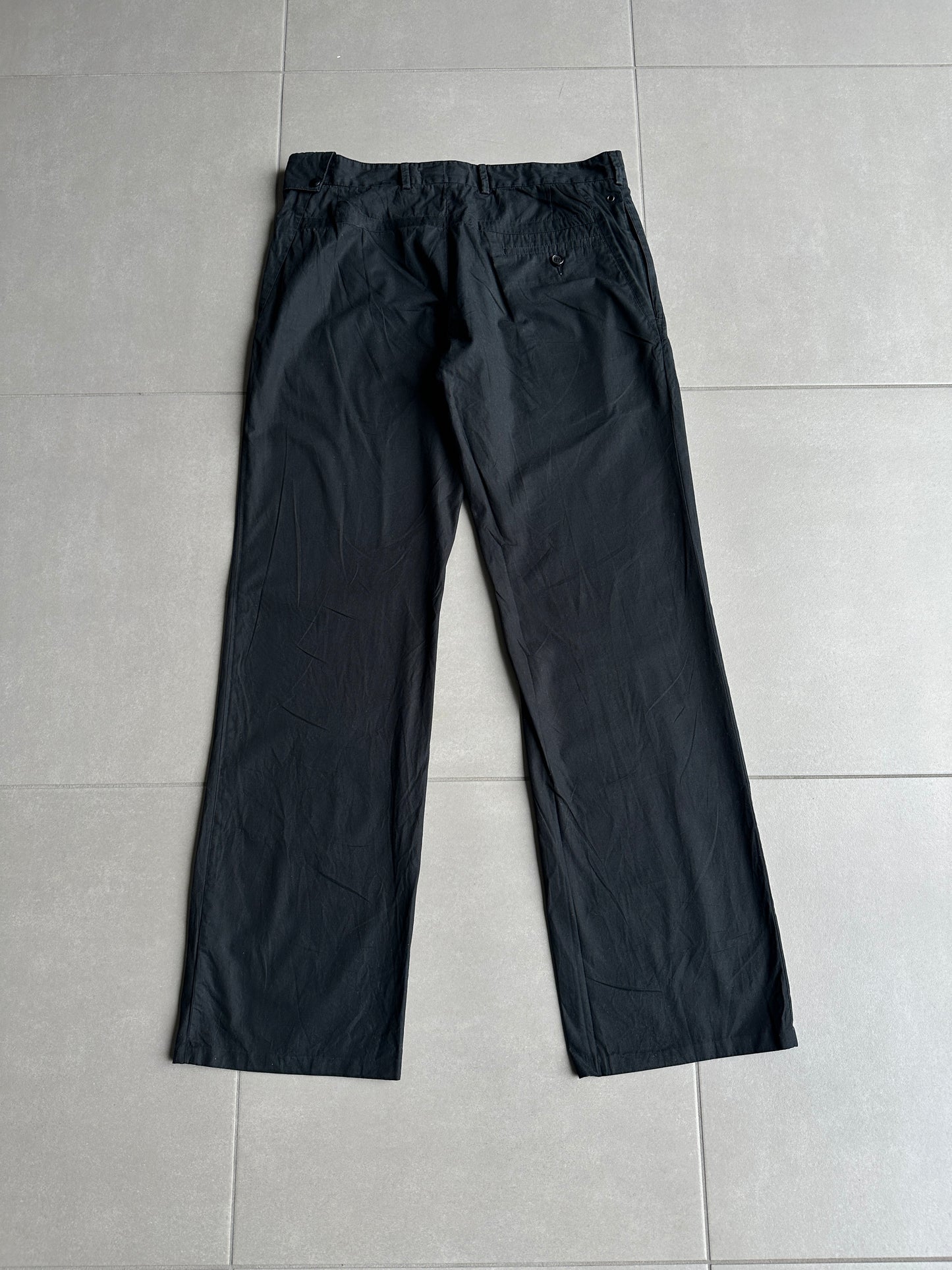 Dior Homme SS04 “strip” multi-pocket/cargo trousers