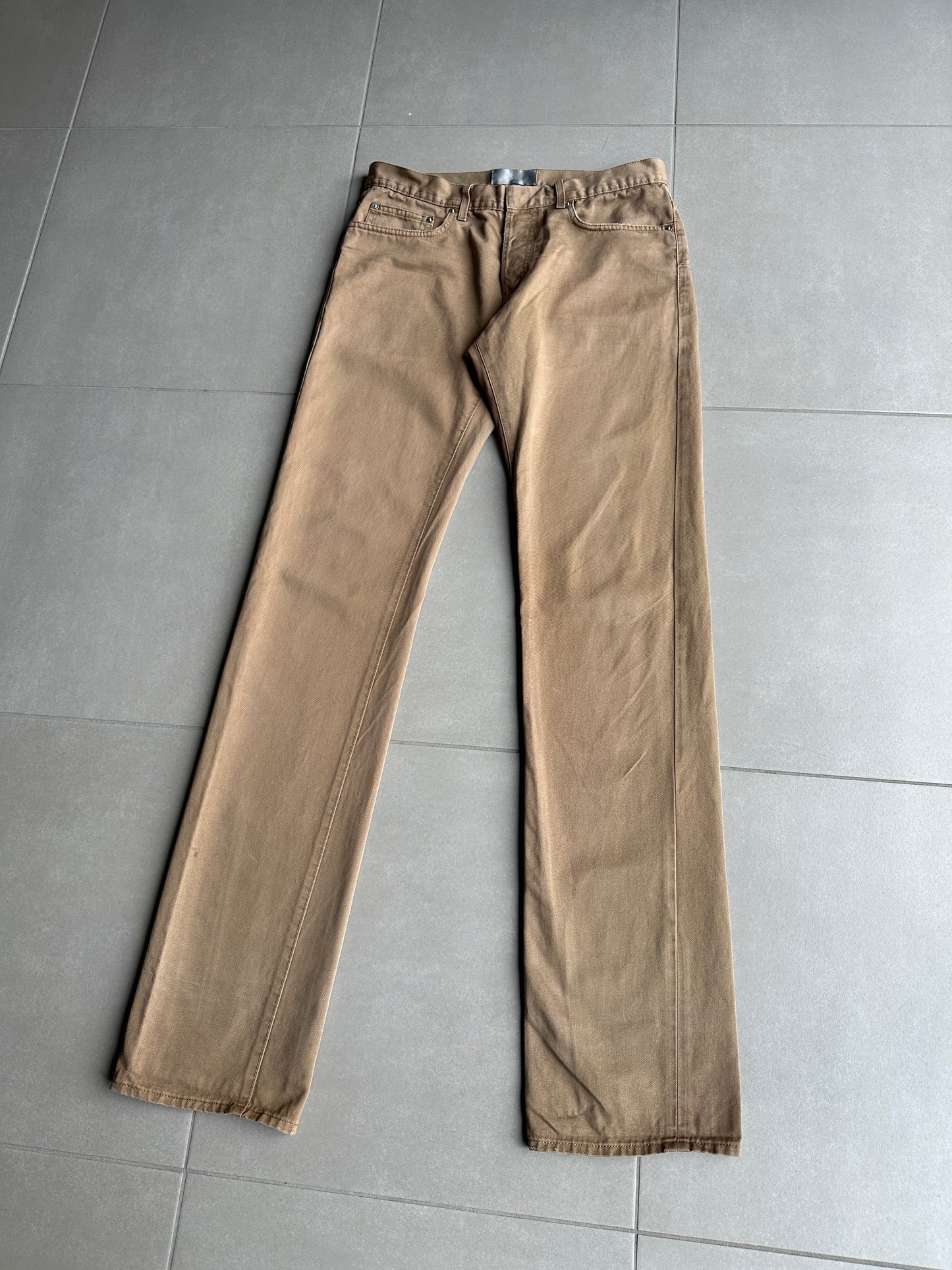 Dior Homme SS07 "We Look Good Together" whiskered trousers