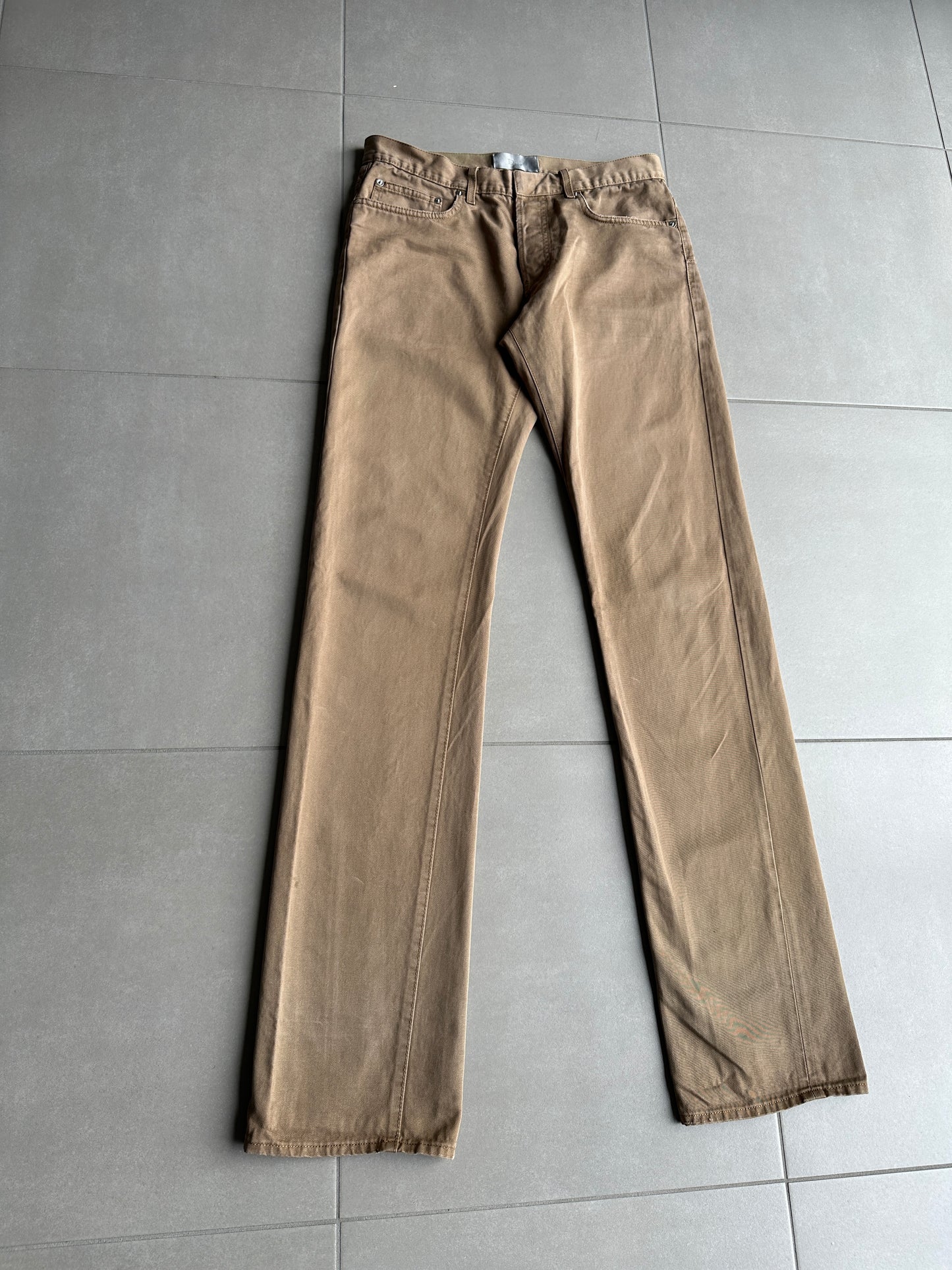 Dior Homme SS07 "We Look Good Together" whiskered trousers