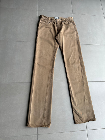 Dior Homme SS07 "We Look Good Together" whiskered trousers