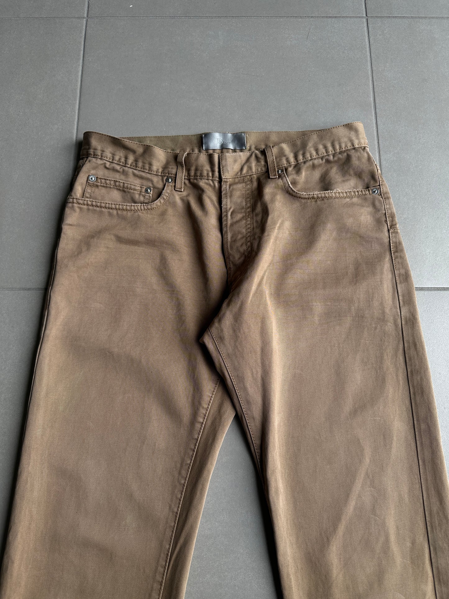 Dior Homme SS07 "We Look Good Together" whiskered trousers