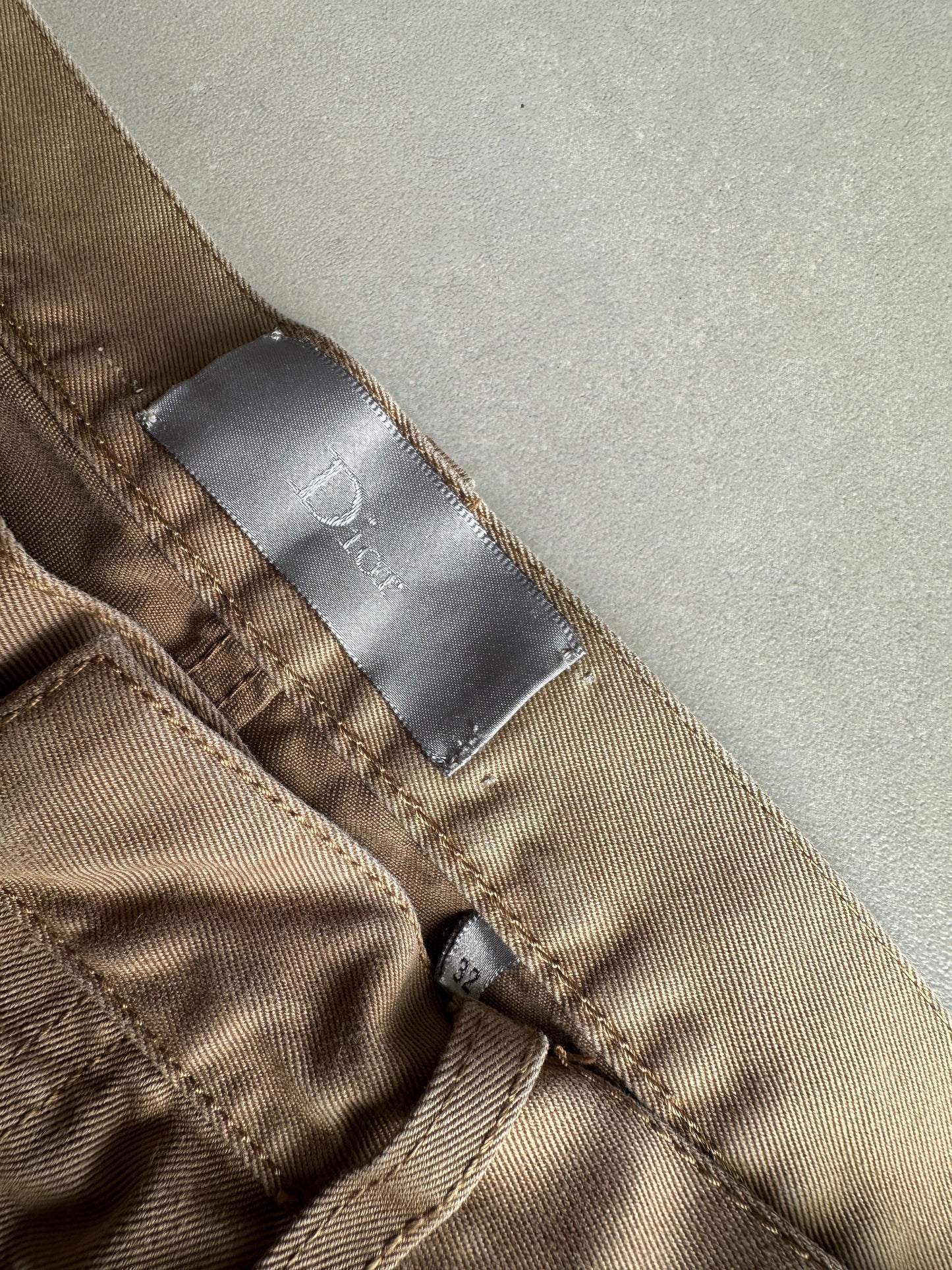 Dior Homme SS07 "We Look Good Together" whiskered trousers