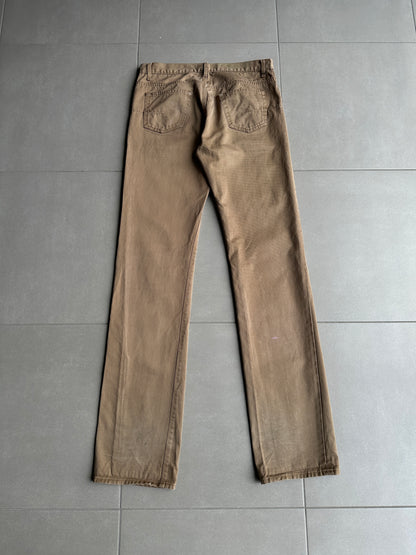 Dior Homme SS07 "We Look Good Together" whiskered trousers