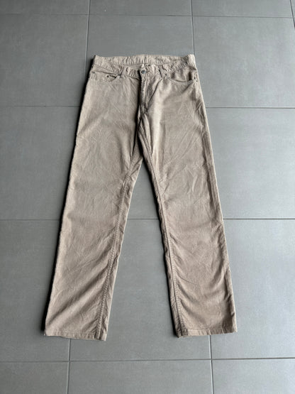 Helmut Lang Circa 2000’s classic cut corduroy trousers