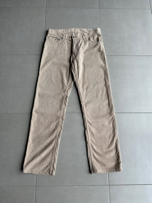 Helmut Lang Circa 2000’s classic cut corduroy trousers