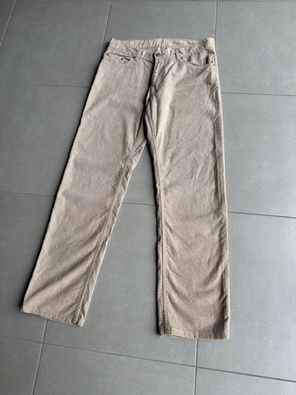 Helmut Lang Circa 2000’s classic cut corduroy trousers