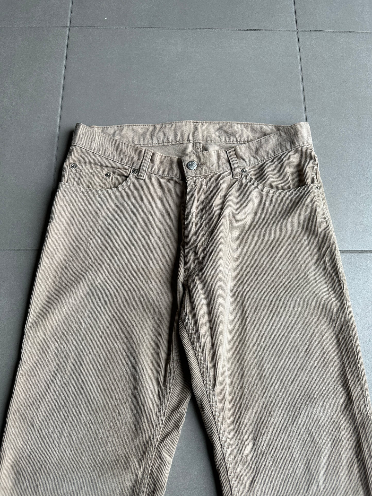 Helmut Lang Circa 2000’s classic cut corduroy trousers