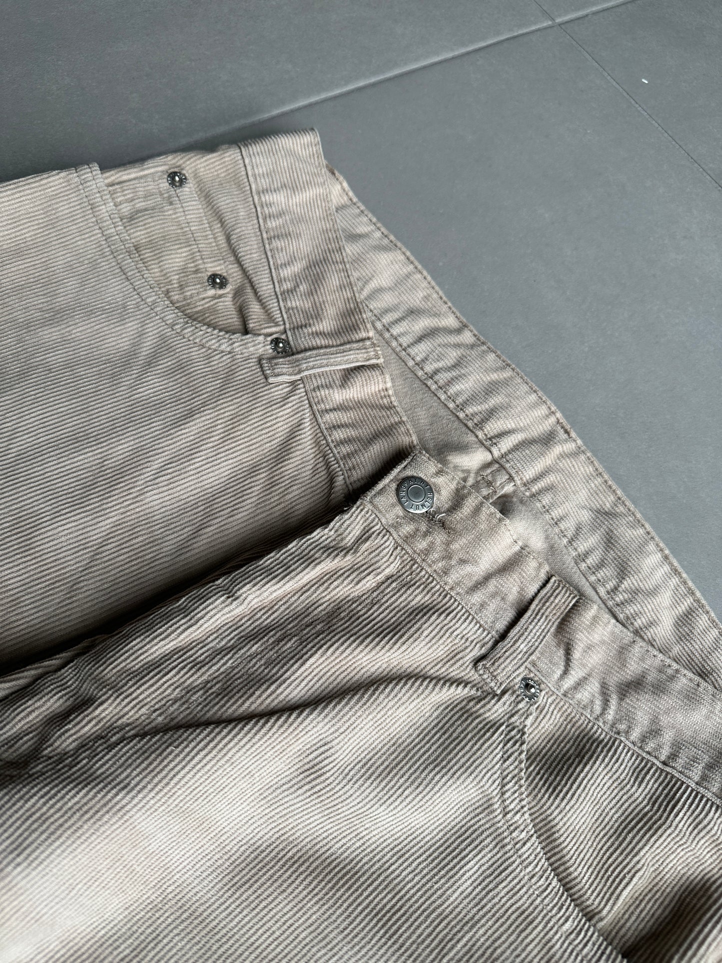 Helmut Lang Circa 2000’s classic cut corduroy trousers