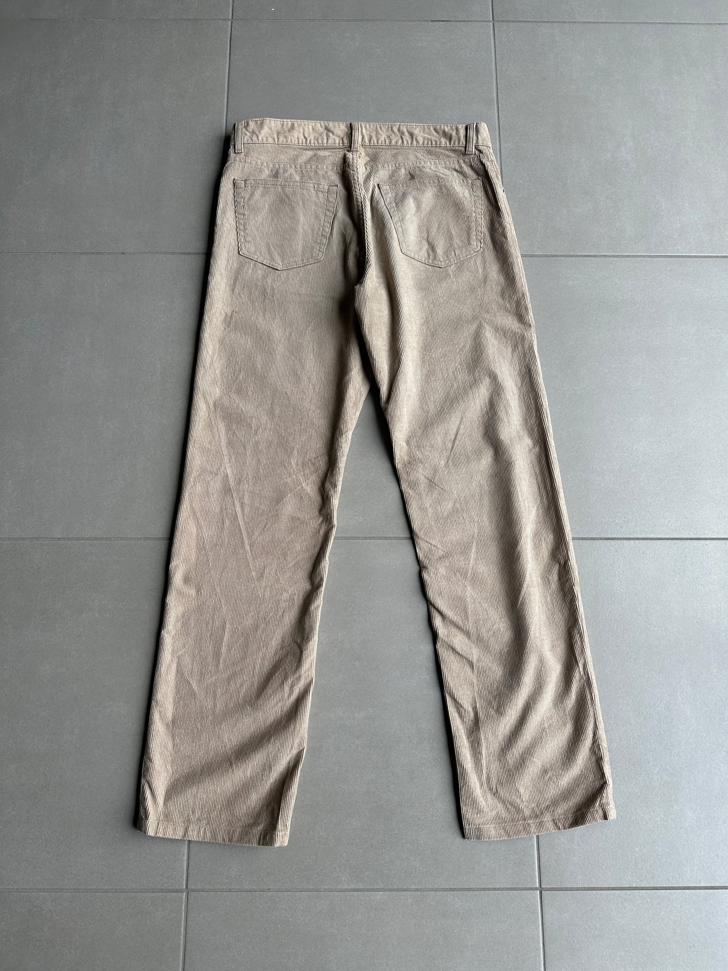 Helmut Lang Circa 2000’s classic cut corduroy trousers