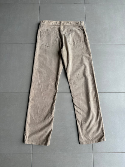 Helmut Lang Circa 2000’s classic cut corduroy trousers