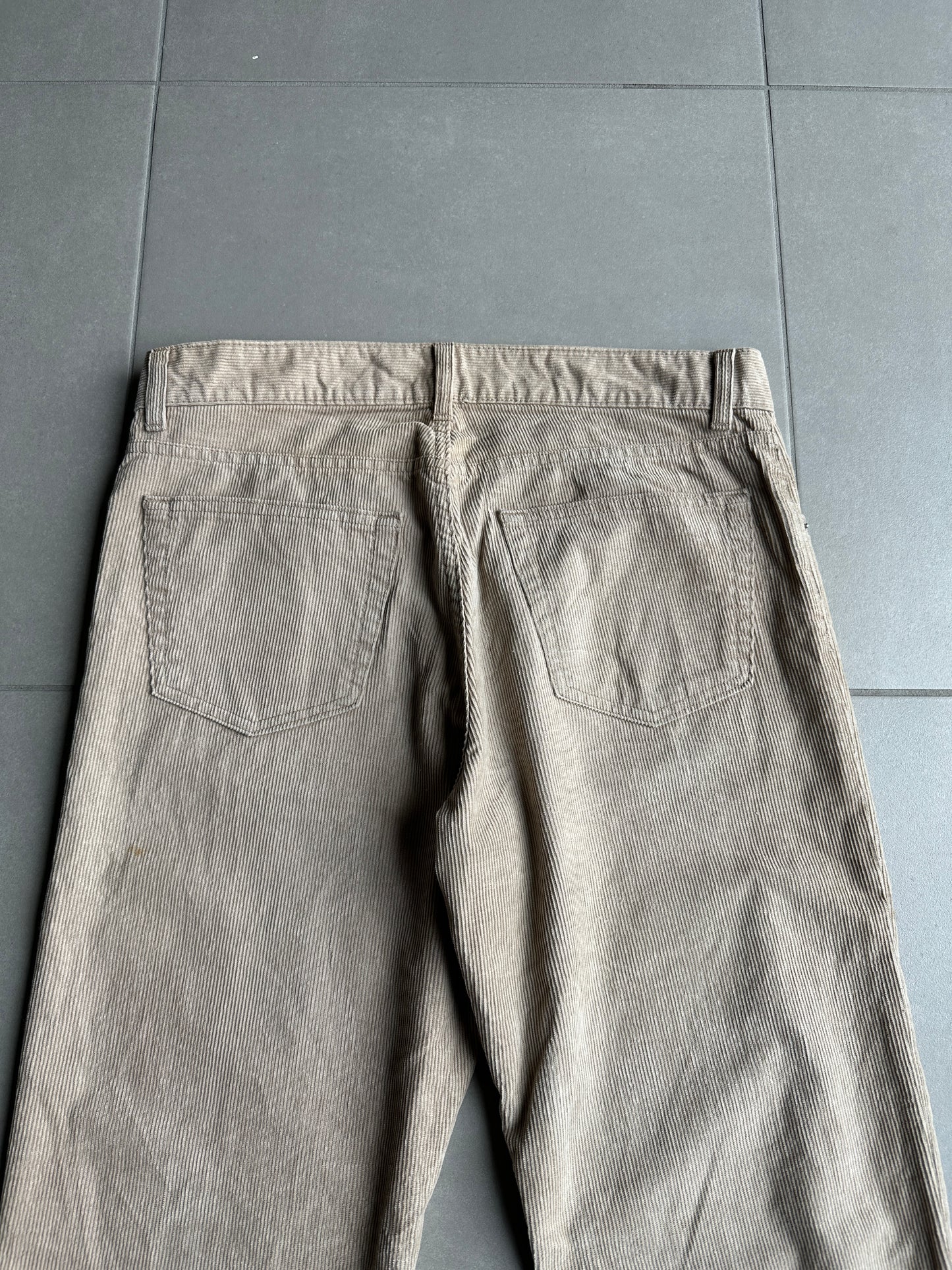 Helmut Lang Circa 2000’s classic cut corduroy trousers