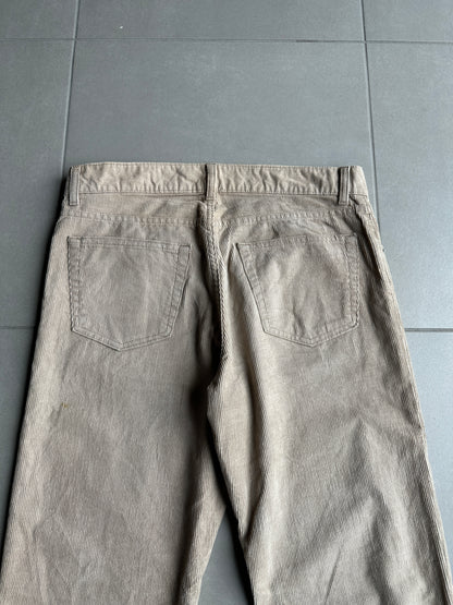 Helmut Lang Circa 2000’s classic cut corduroy trousers