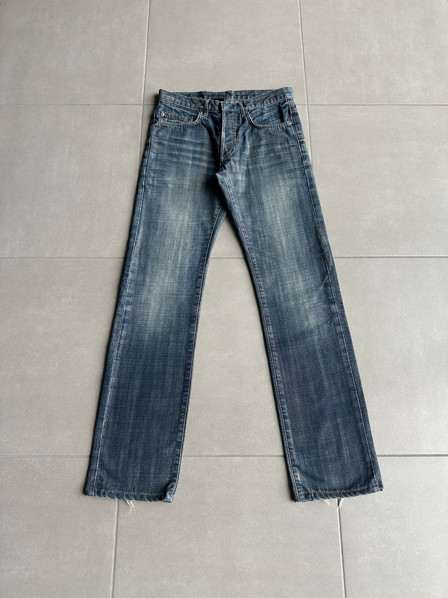 Dior Homme SS05 "BECK/Untitled” Washed denim