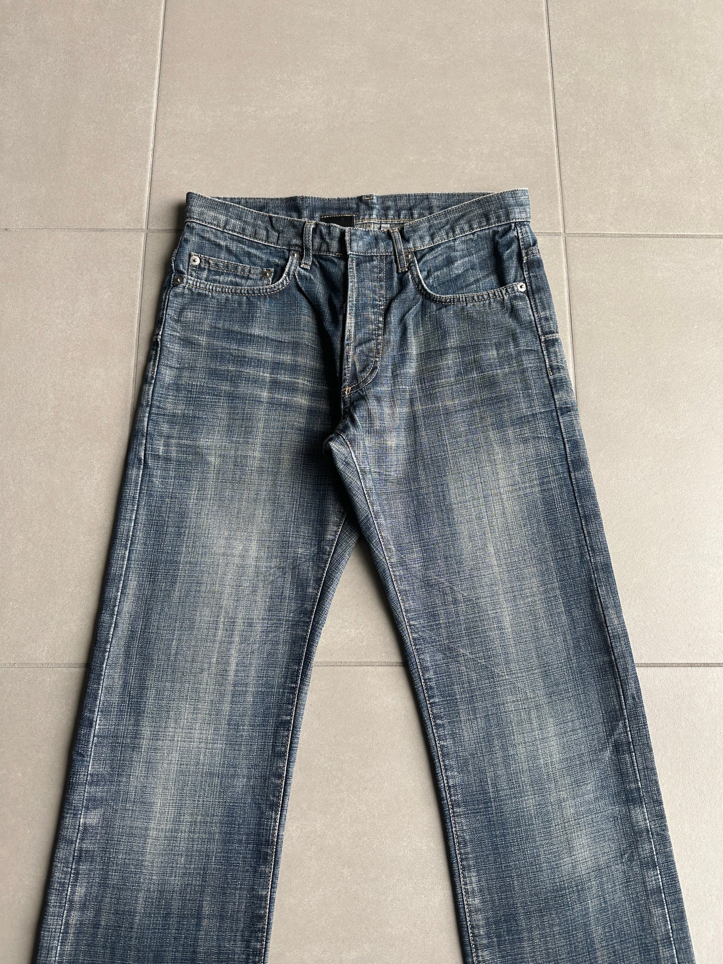 Dior Homme SS05 "BECK/Untitled” Washed denim