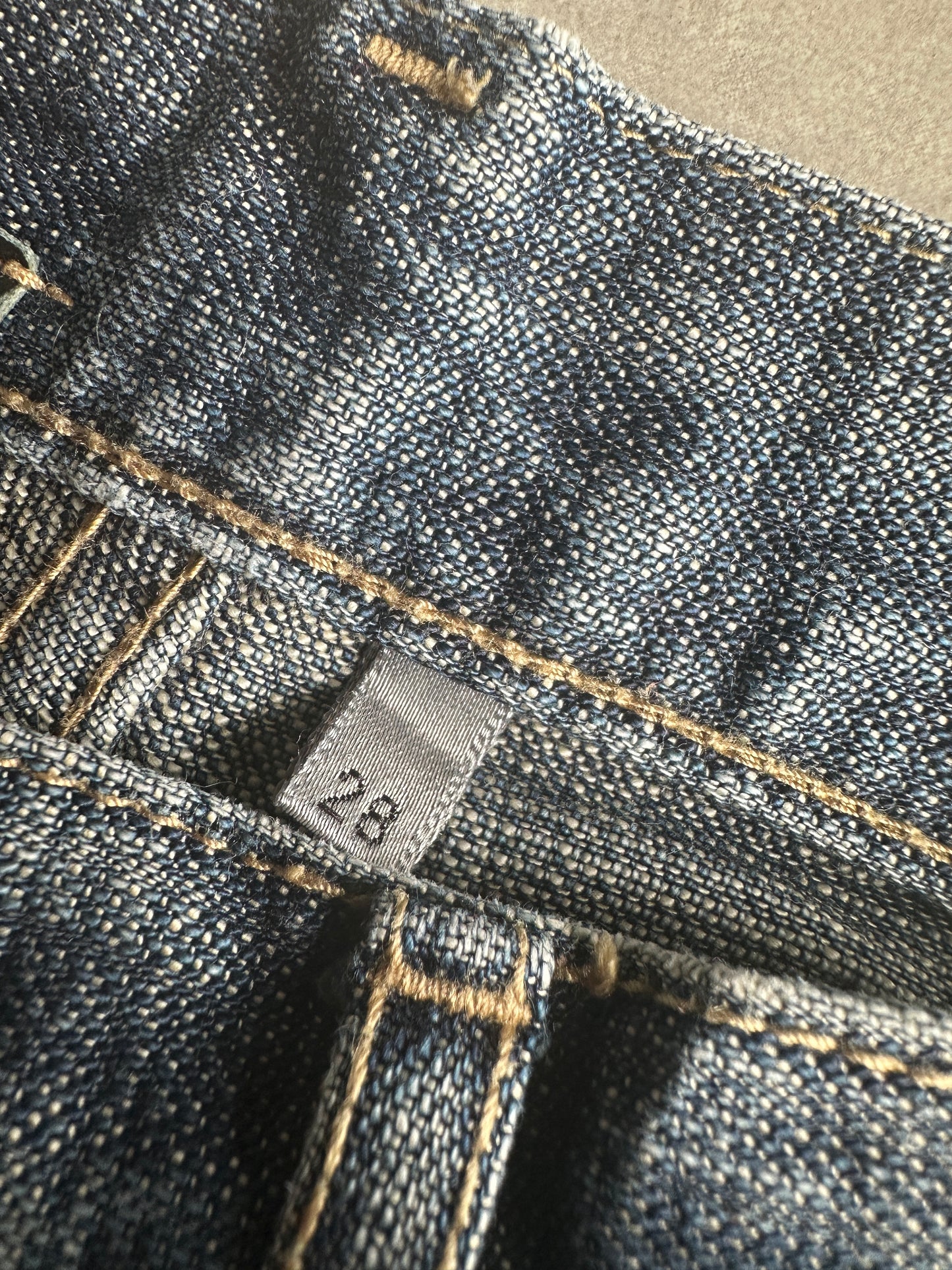 Dior Homme SS05 "BECK/Untitled” Washed denim