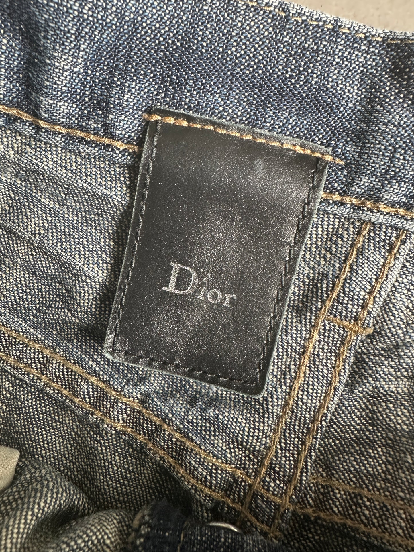 Dior Homme SS05 "BECK/Untitled” Washed denim