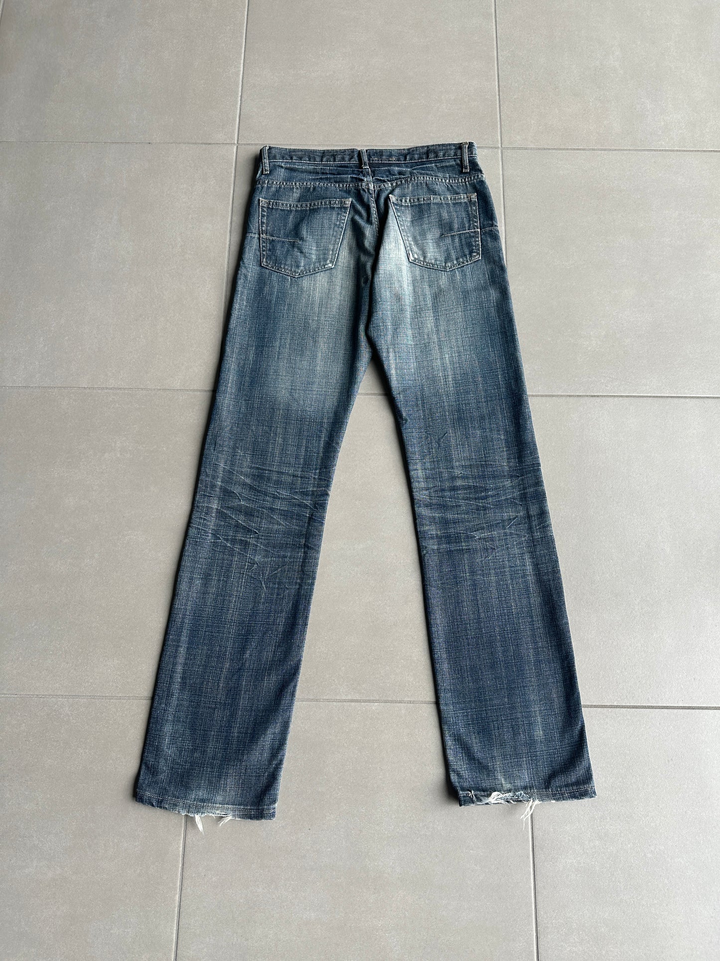 Dior Homme SS05 "BECK/Untitled” Washed denim