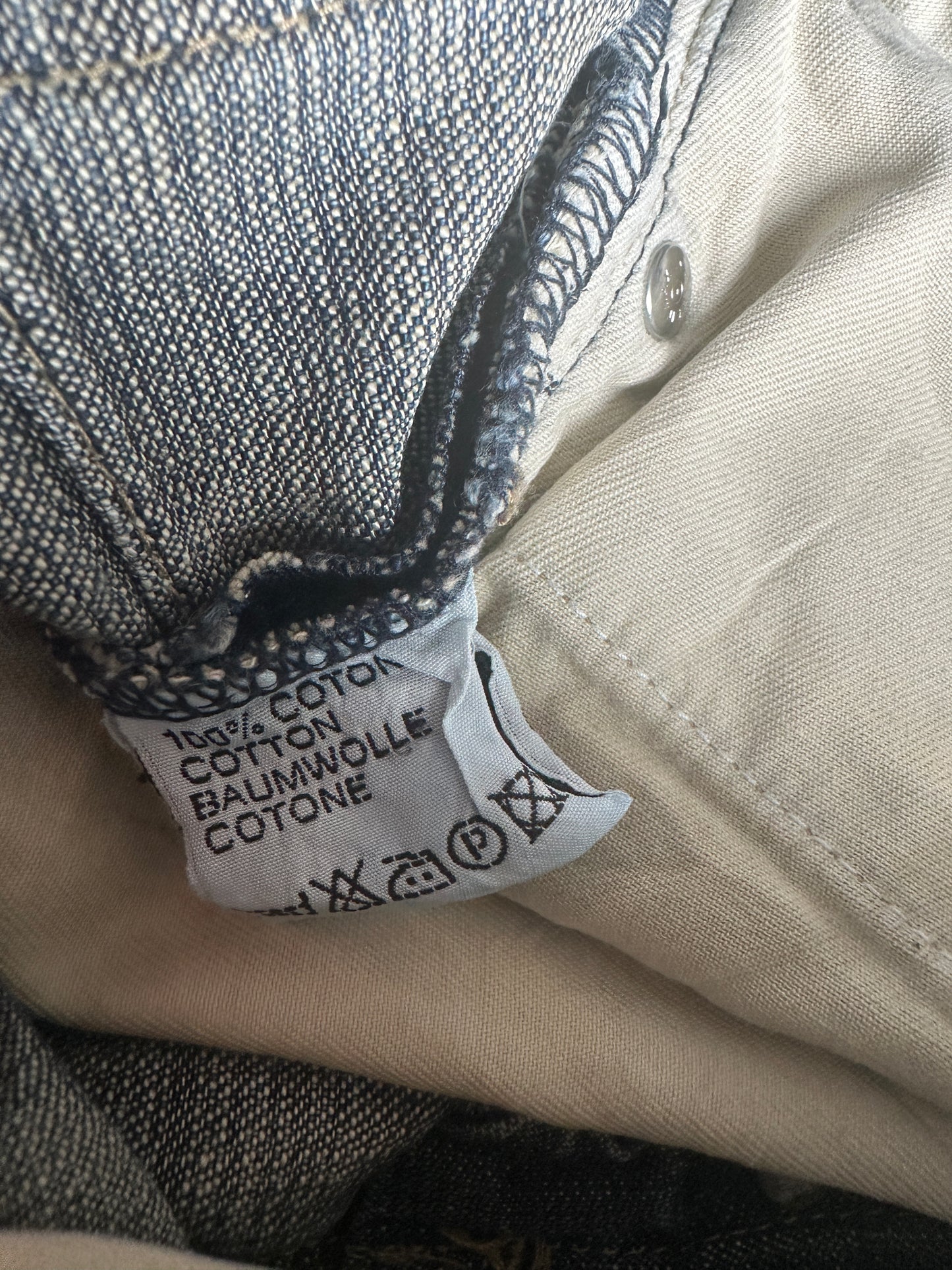 Dior Homme SS05 "BECK/Untitled” Washed denim