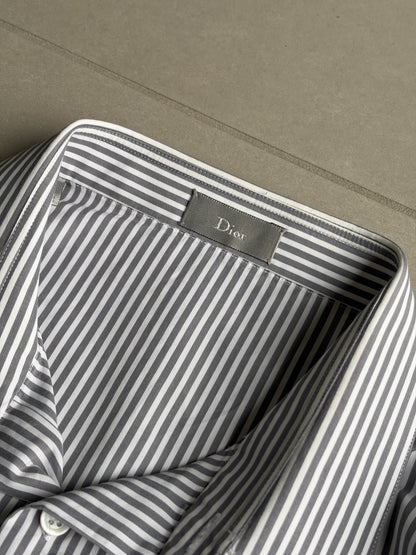 Dior Homme AW03 “LUSTER” Striped button up shirt