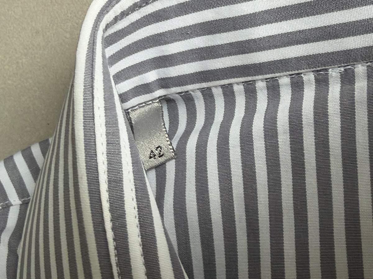 Dior Homme AW03 “LUSTER” Striped button up shirt