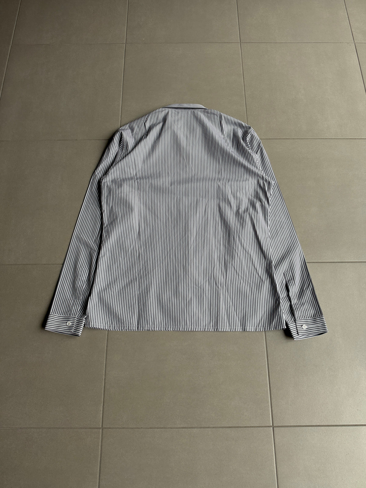 Dior Homme AW03 “LUSTER” Striped button up shirt