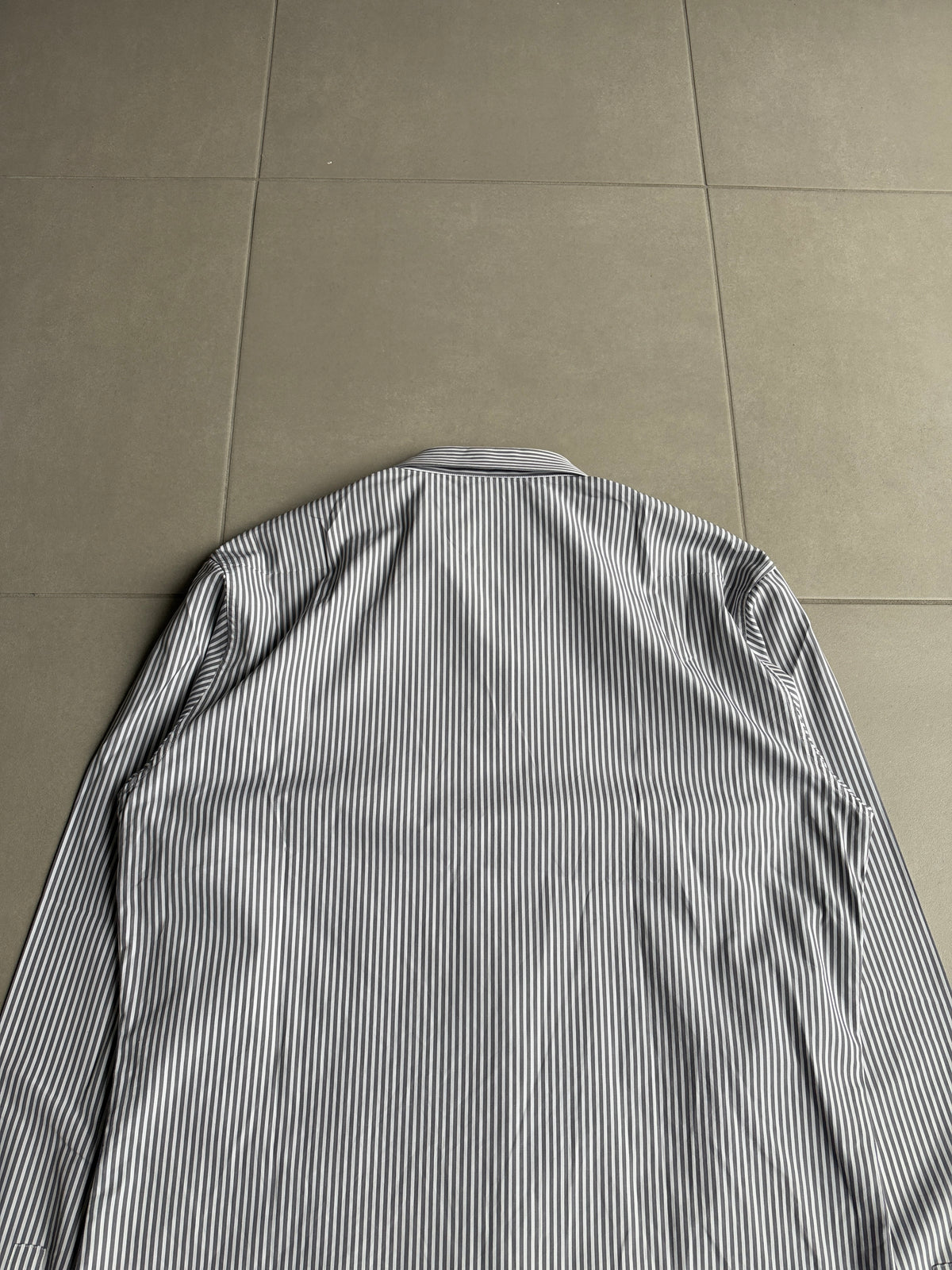 Dior Homme AW03 “LUSTER” Striped button up shirt