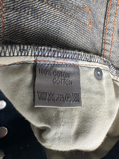 Dior Homme AW06 "These Grey Days" Bootcut cummerbund denim
