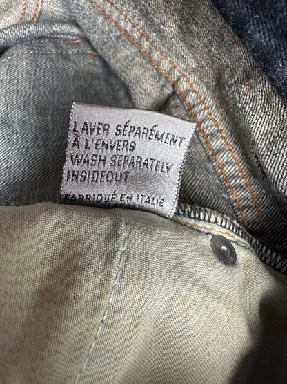 Dior Homme AW06 "These Grey Days" Bootcut cummerbund denim