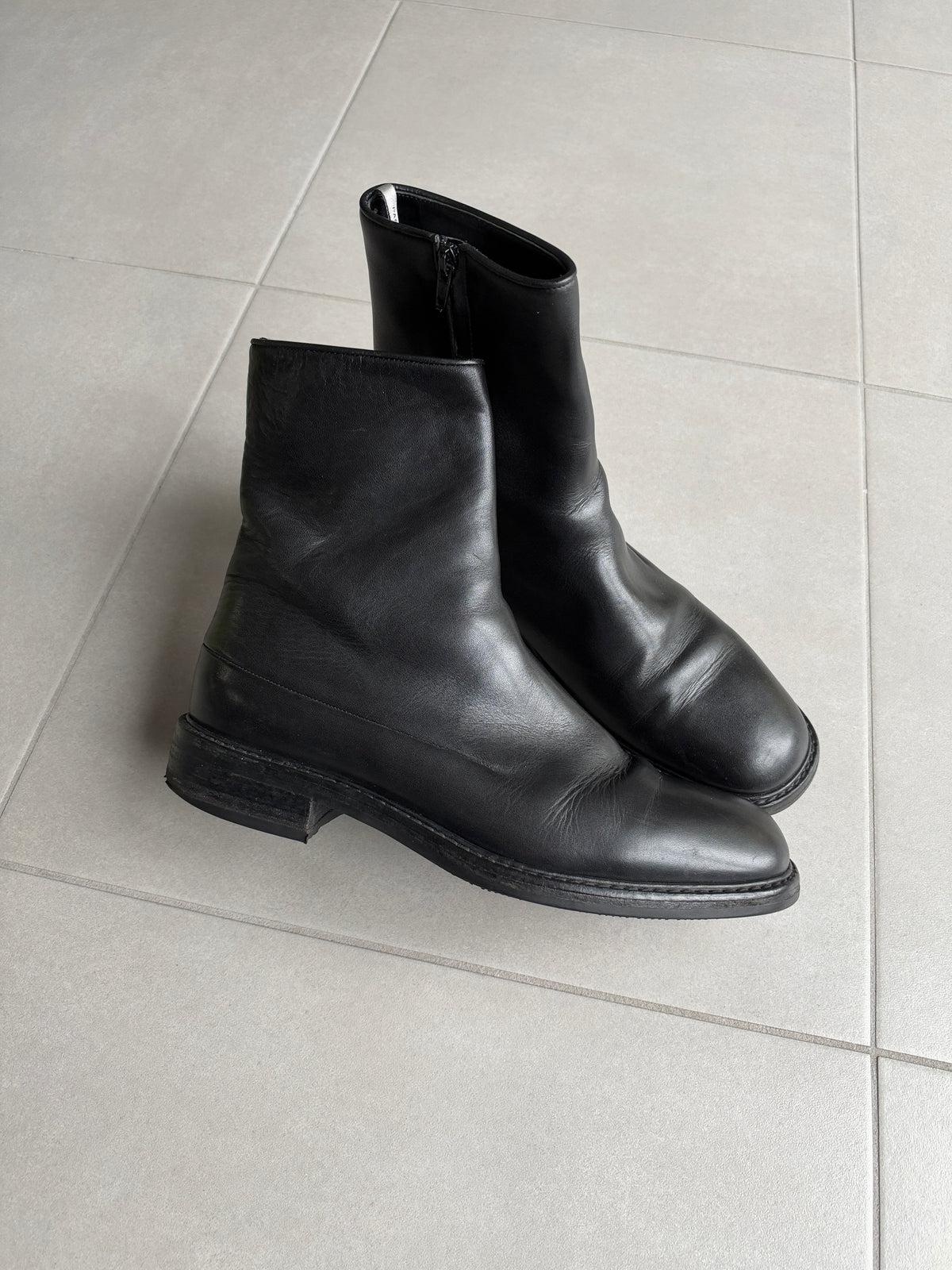 Dior Homme AW01 “Solitaire” Leather boots