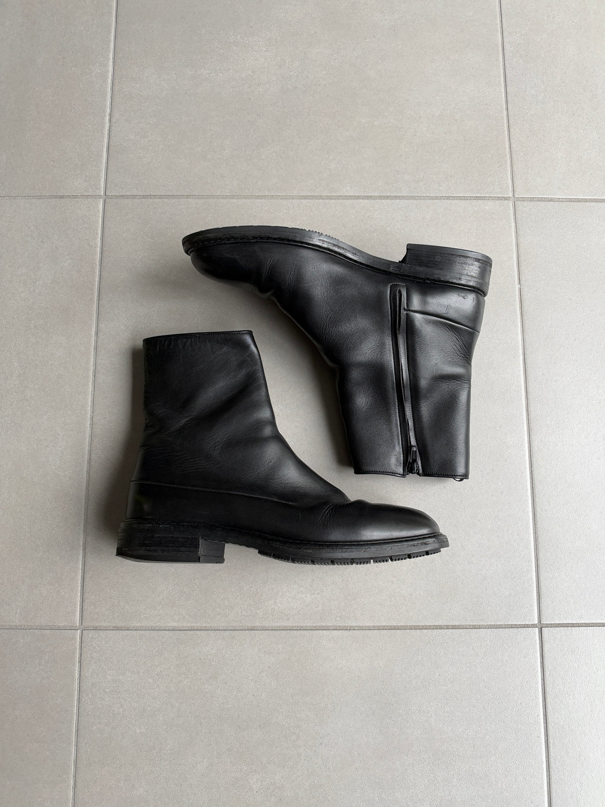 Dior Homme AW01 “Solitaire” Leather boots
