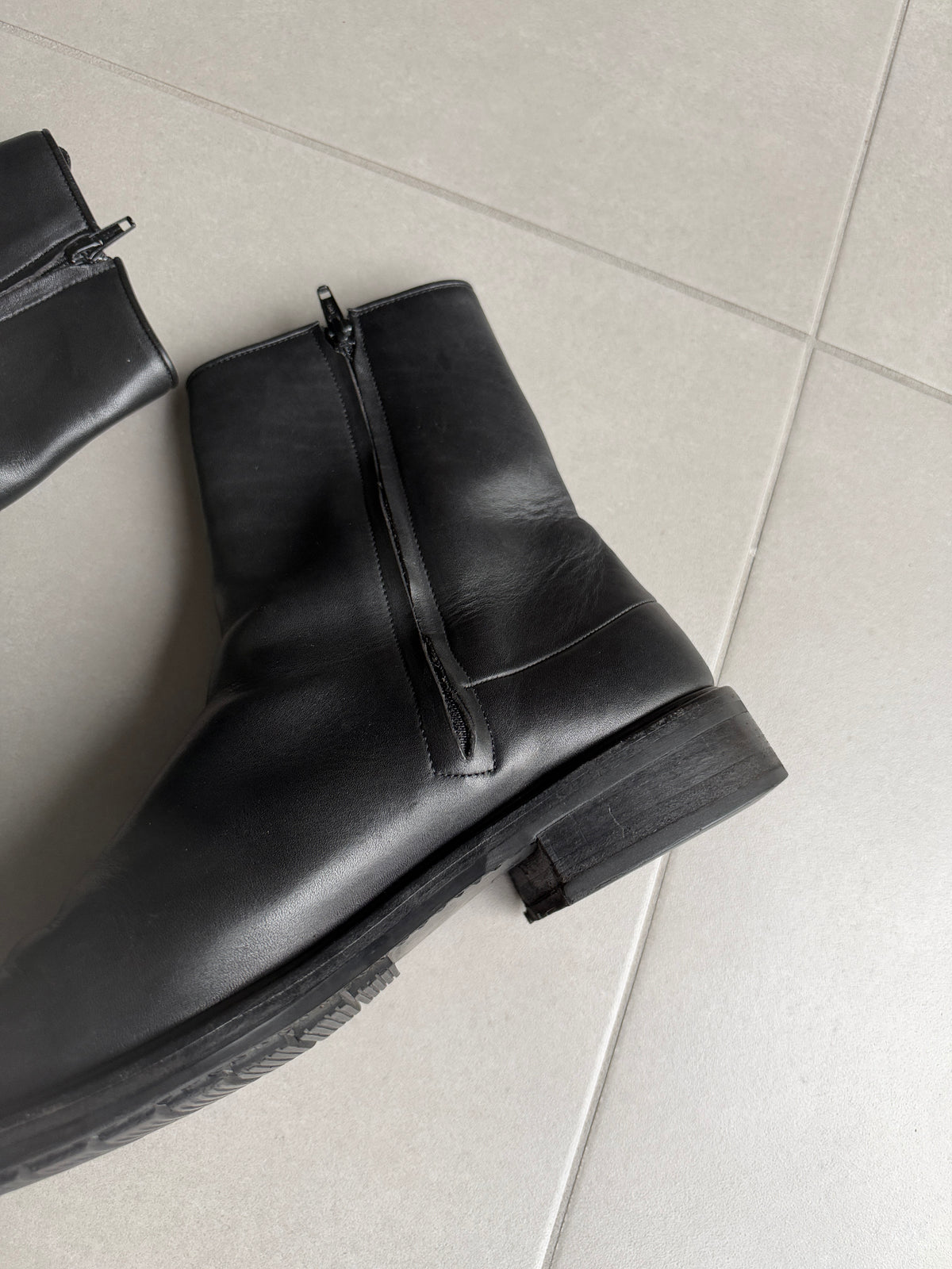 Dior Homme AW01 “Solitaire” Leather boots