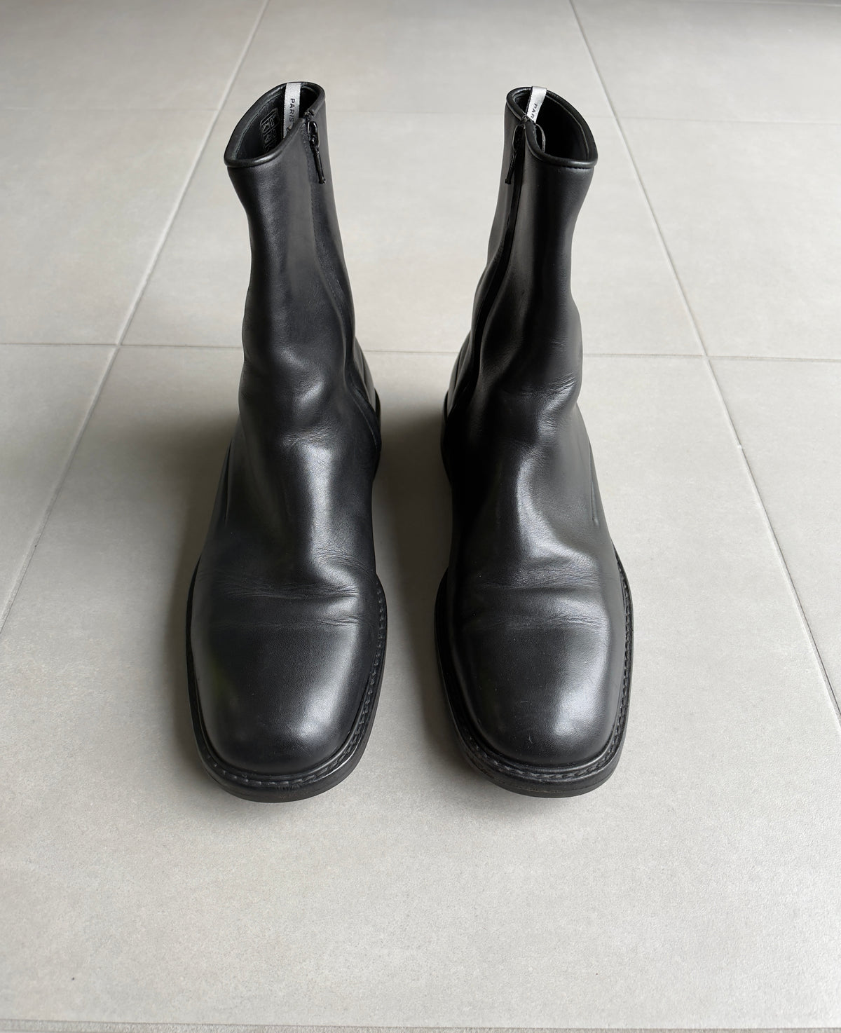 Dior Homme AW01 “Solitaire” Leather boots