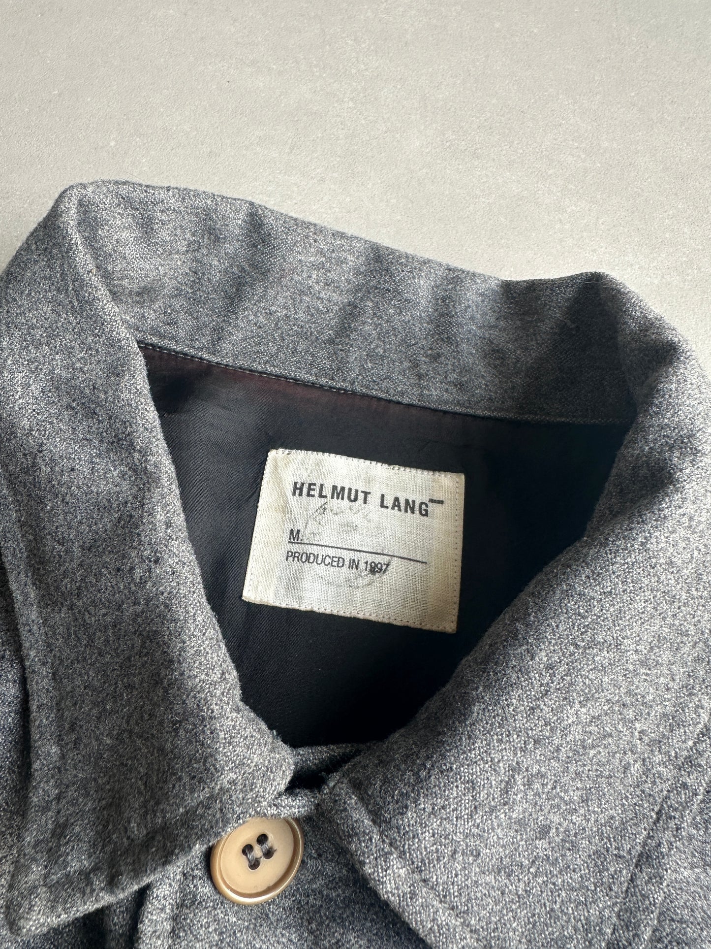 Helmut Lang AW1997 4-pocket wool Military jacket