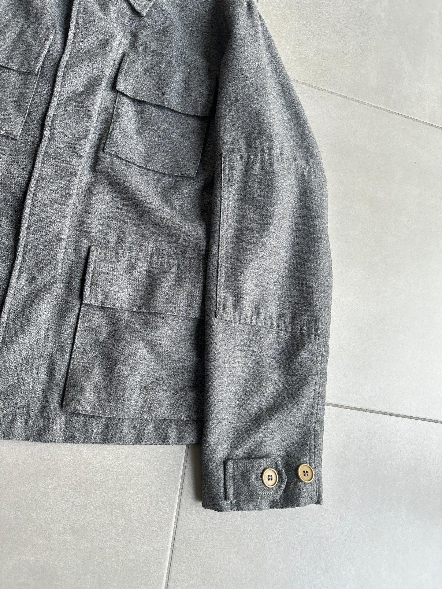 Helmut Lang AW1997 4-pocket wool Military jacket